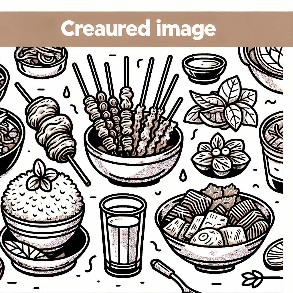 Mewarnai Gambar Makanan Tradisional Indonesia: Cara Seru Mengenalkan Ragam