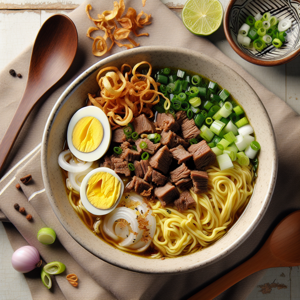 Resep Mie Sop Medan Lezat: Cita Rasa Asli Indonesia di Setiap Mangkuk
